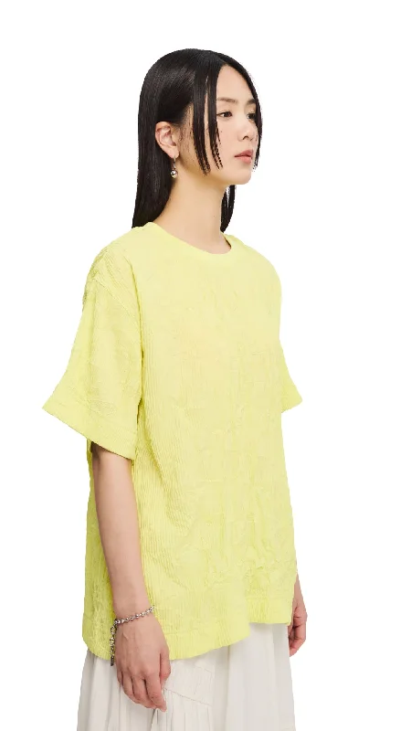 Ultra-Large Pleated Tee