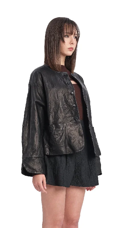 Leather Victorian Jacket