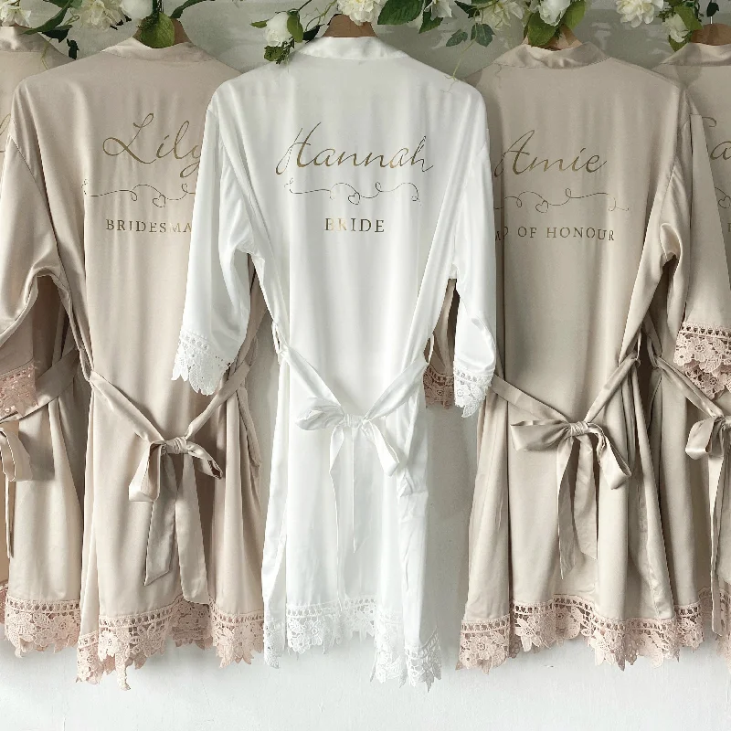 Ella Champagne Robe