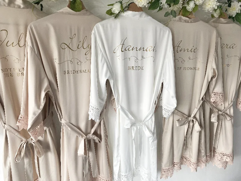 Ella Champagne Robe