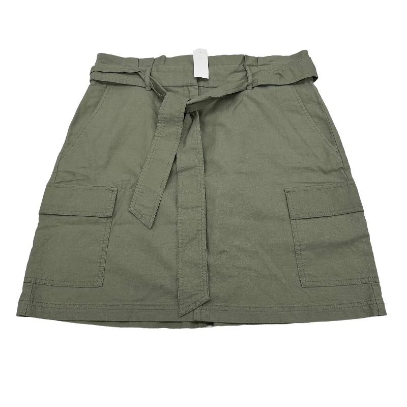 GREEN LOFT SKIRT MINI & SHORT, Size 14